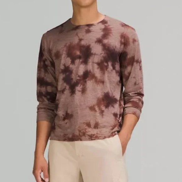 Nwt XL Lululemon LAB Wool-Blend Tie Dye LS - Picture 1 of 3